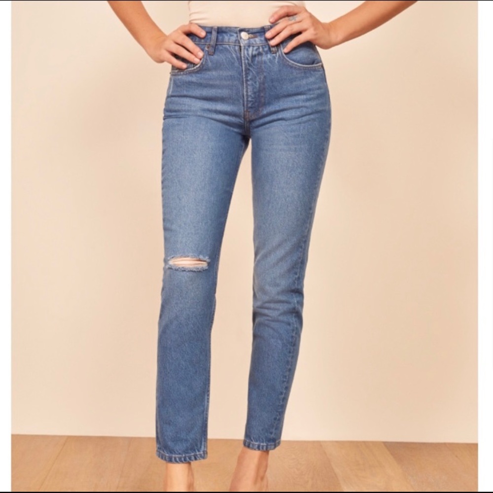 Reformation Julia High Cigarette Jean